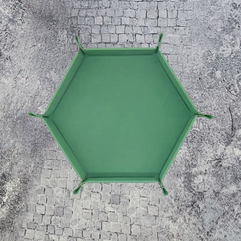 Customizable Hexagonal Green Track