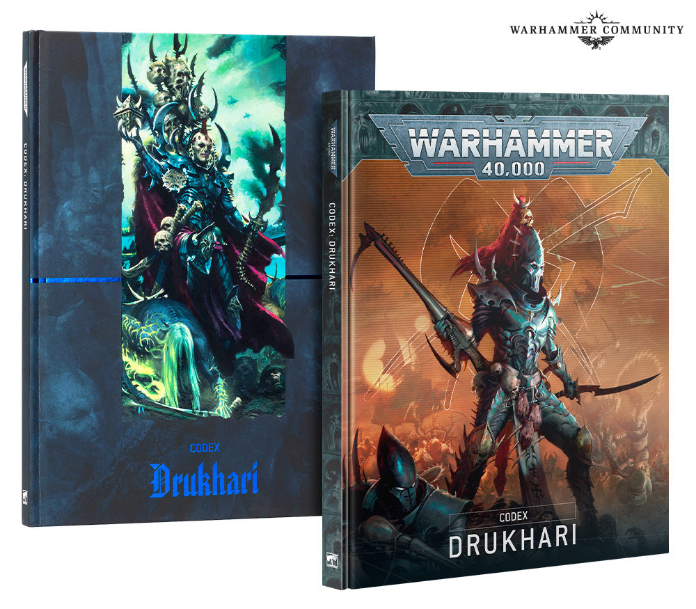 Précommandes Warhammer 40k : Codex Drukhari, Death Korps de Krieg et nouveautés Black Library