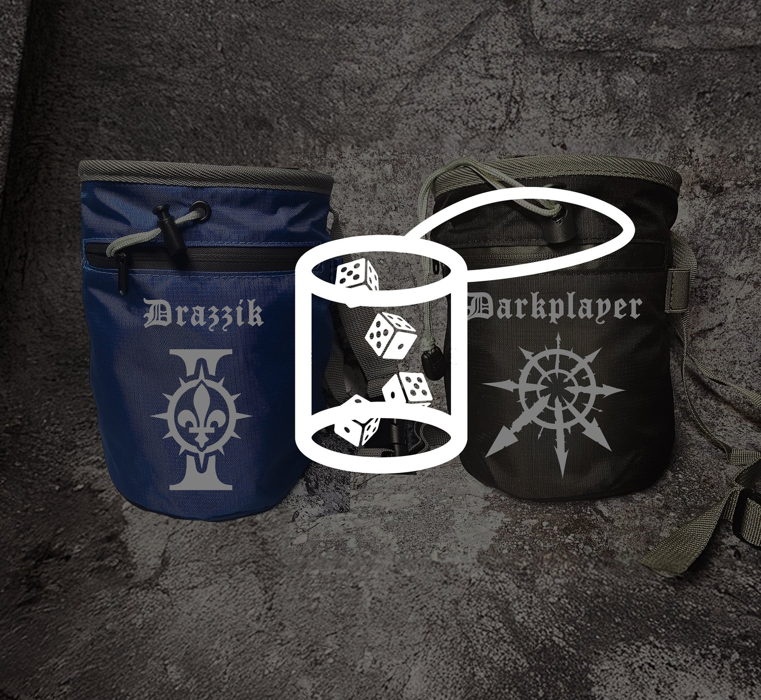 Sac à dés personnalisables