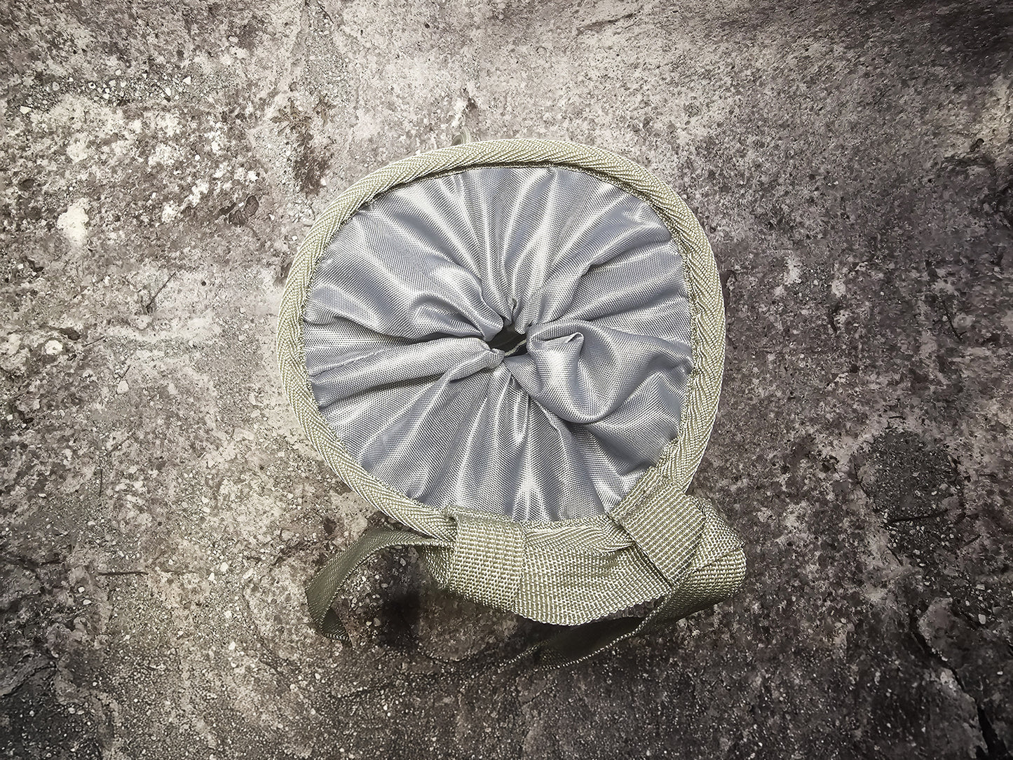 Sacchetto per dadi blu personalizzabile