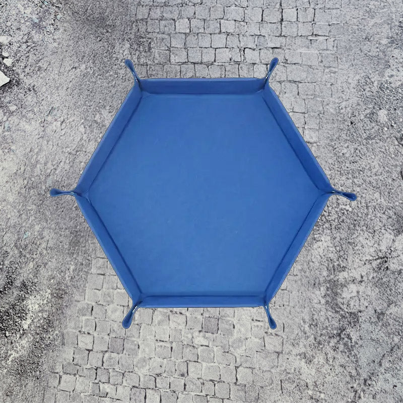 Customizable Hexagonal Light Blue Track