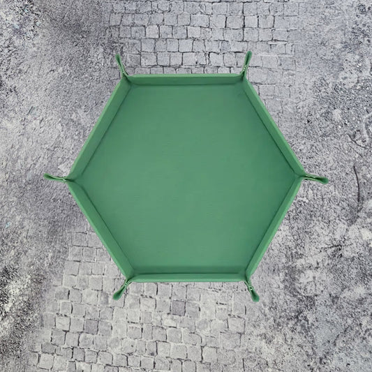 Pista esagonale verde personalizzabile